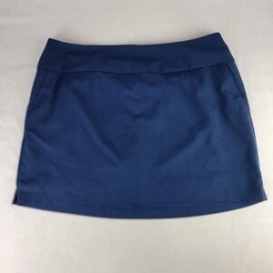 Adidas Golf Skort Athletic Skirt Collegiate Navy Blue XL Preppy Tennis NEW